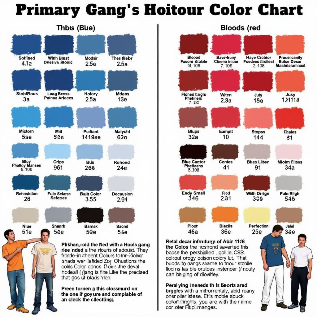 Rival Gang Colors