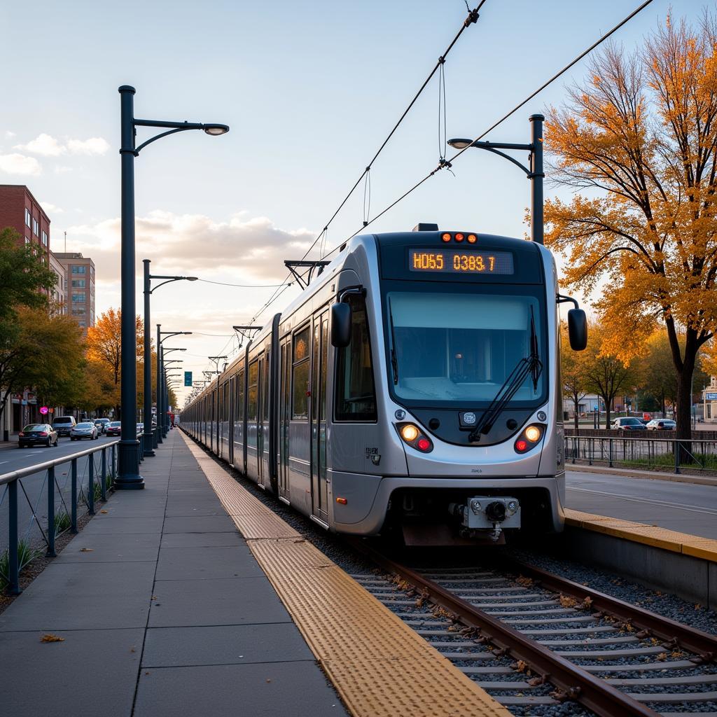 RTD Light Rail Connecting Denver and Aurora