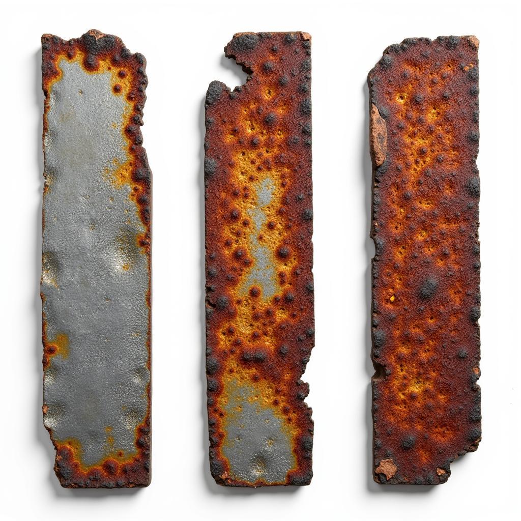 Rusting Iron Demonstrating a Chemical Change