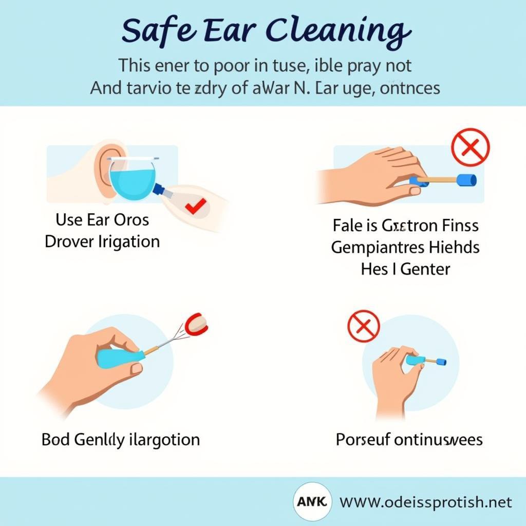 Safe Ear Cleaning Methods Illustrated