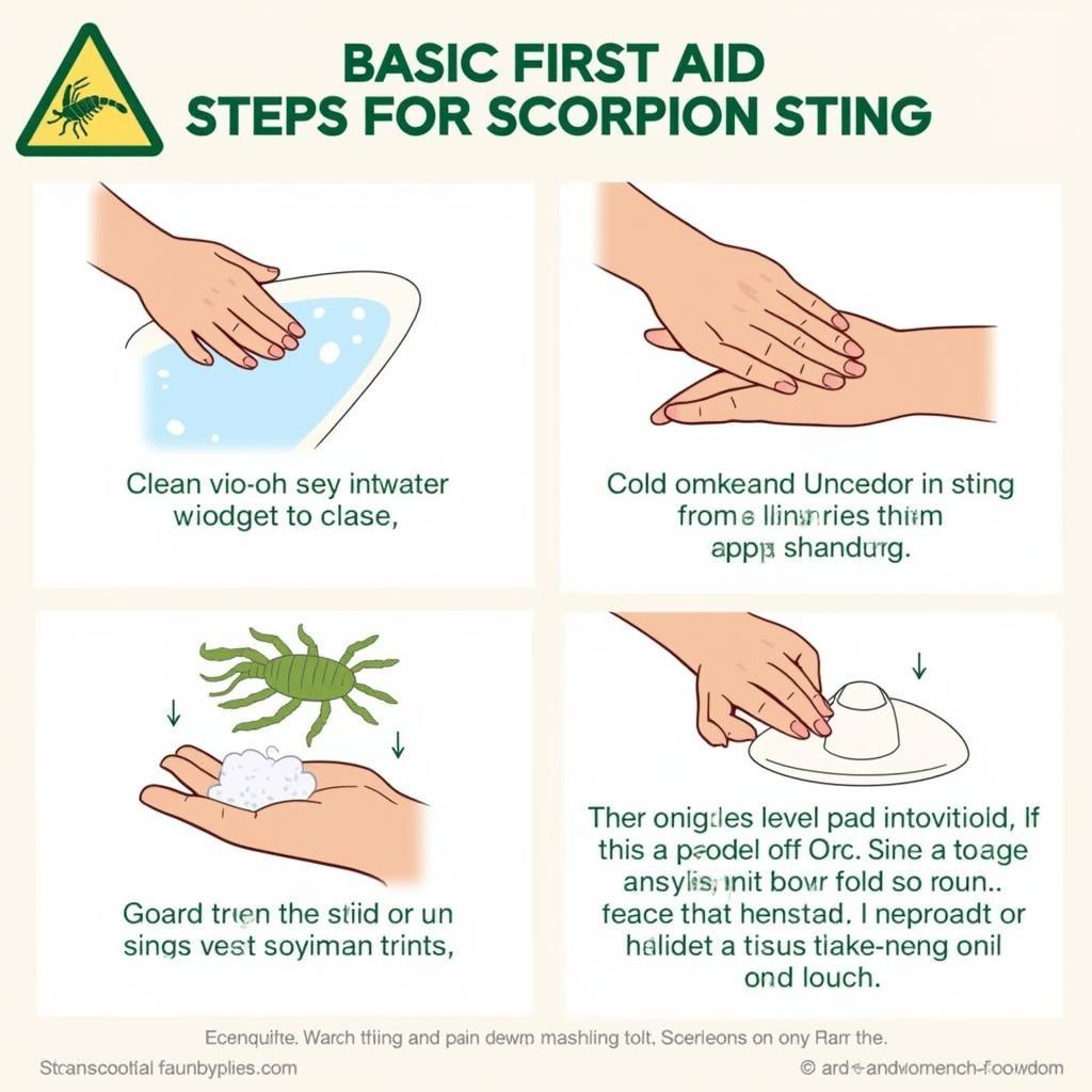 Scorpion Sting First Aid