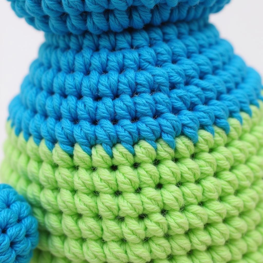 Seamless Color Change in Amigurumi Crochet