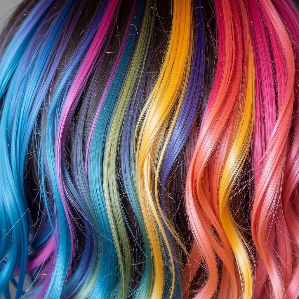 Vibrant Semi-Permanent Hair Color