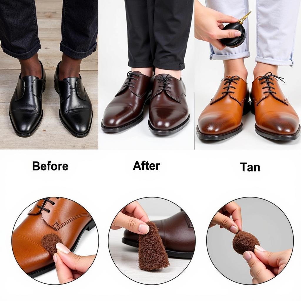 Shoe Polish and Color Change Limitations