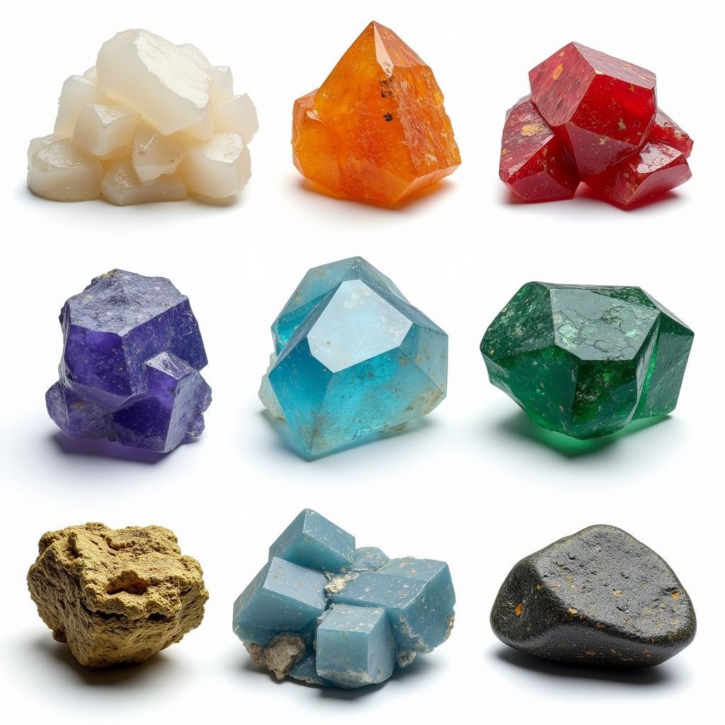 Silicate Minerals and Color Variety