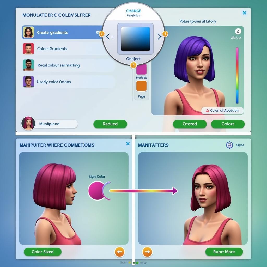 Using Advanced Techniques with the Sims 4 Color Slider Mod