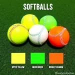 Softball Color Variations