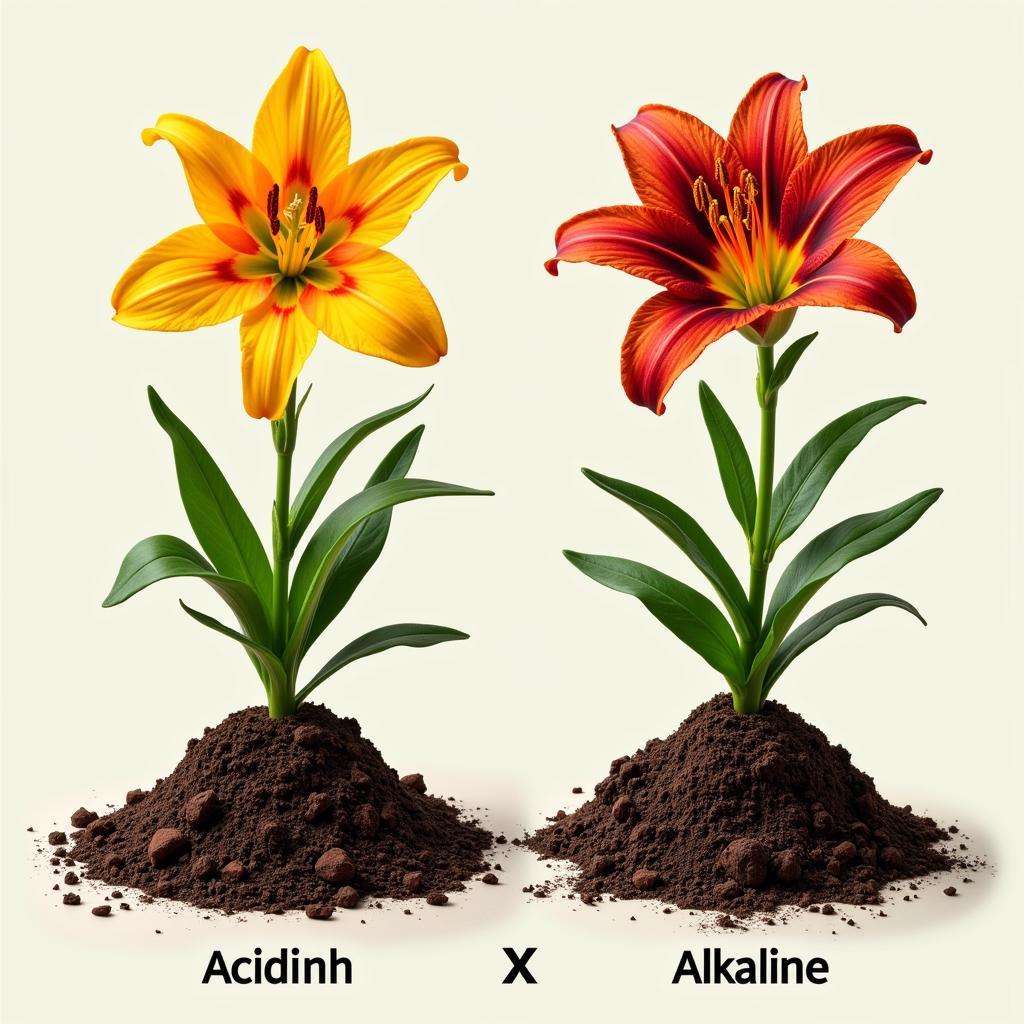 Impact of Soil pH on Lily Color