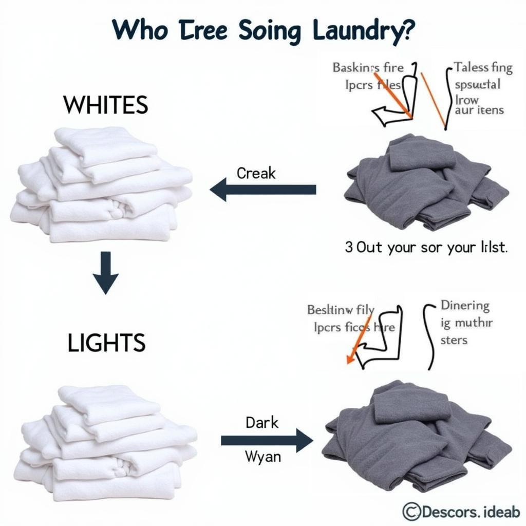 Sorting laundry effectively by color to minimize dye transfer