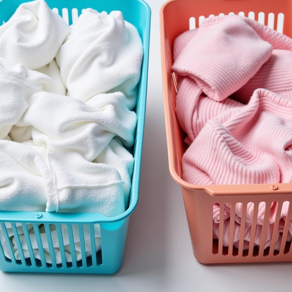 Sorting Laundry by Color