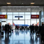 Southwest Airlines at Tampa International Airport Airside E