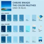 Spanish Blue Color Palette: A Visual Guide to Different Shades of Azul