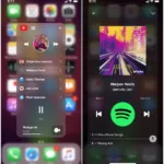 Spotify Widget Showing Dynamic Album Art Color