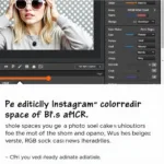 Editing in sRGB for Instagram