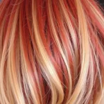 Close-up of Strawberry Blonde Hair