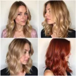 Different Shades of Strawberry Blonde Hair