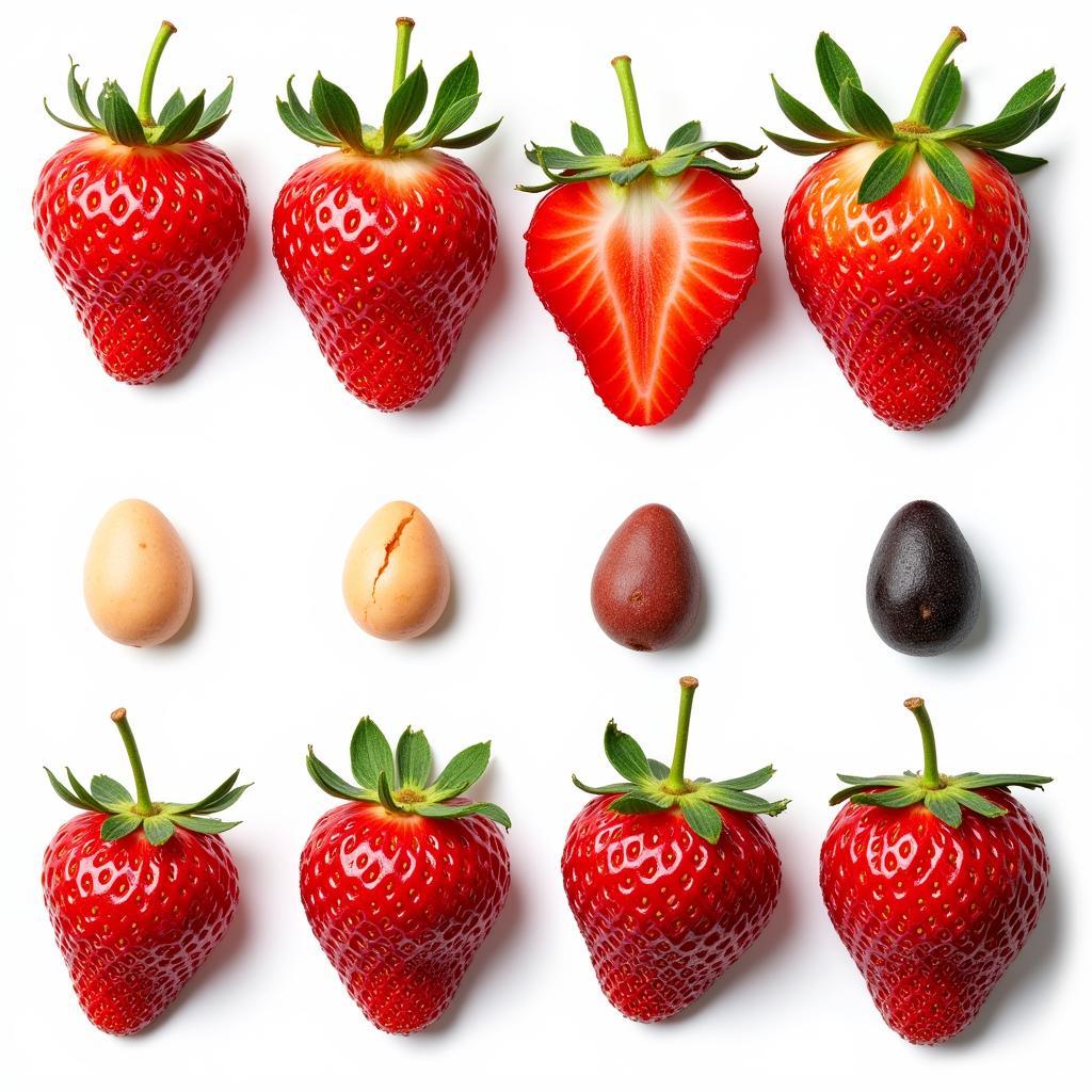 Strawberry Seed Color and Ripeness