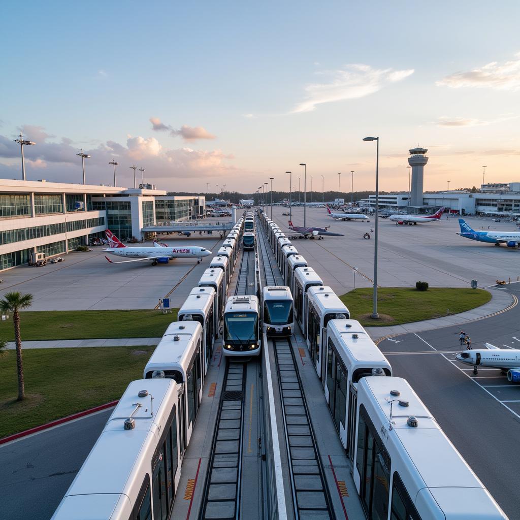 Tampa International Airport Tram System