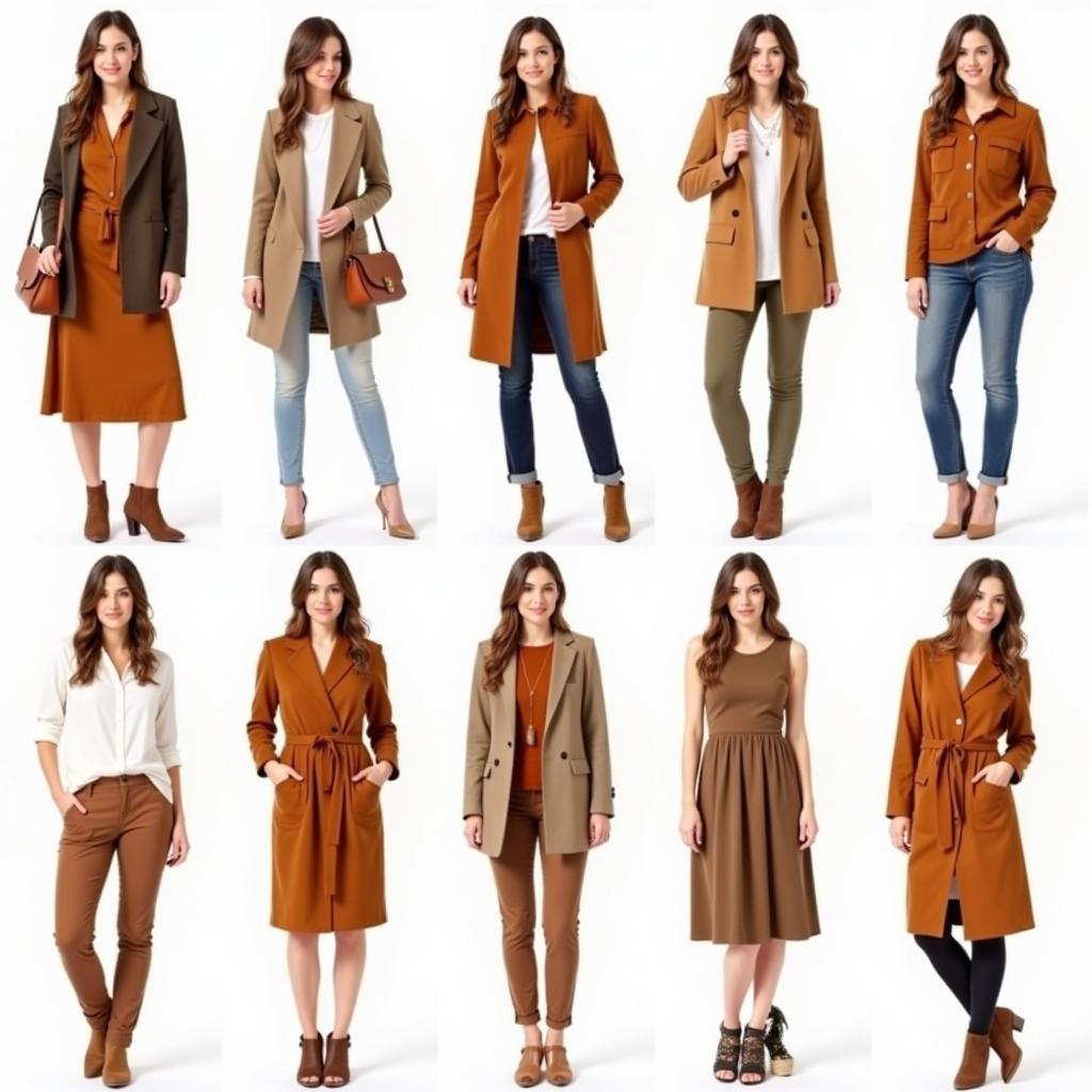 Tan Fashion Combinations