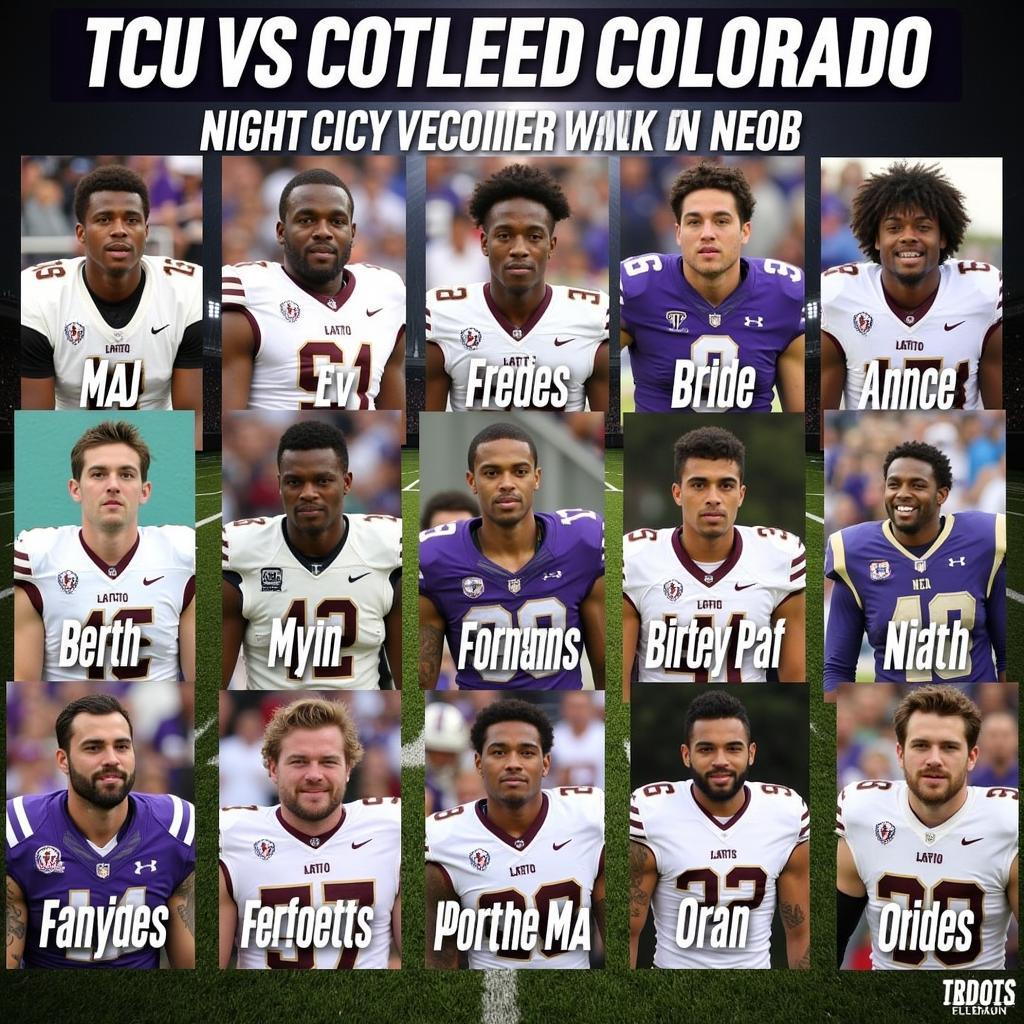 TCU Colorado Game Key Players