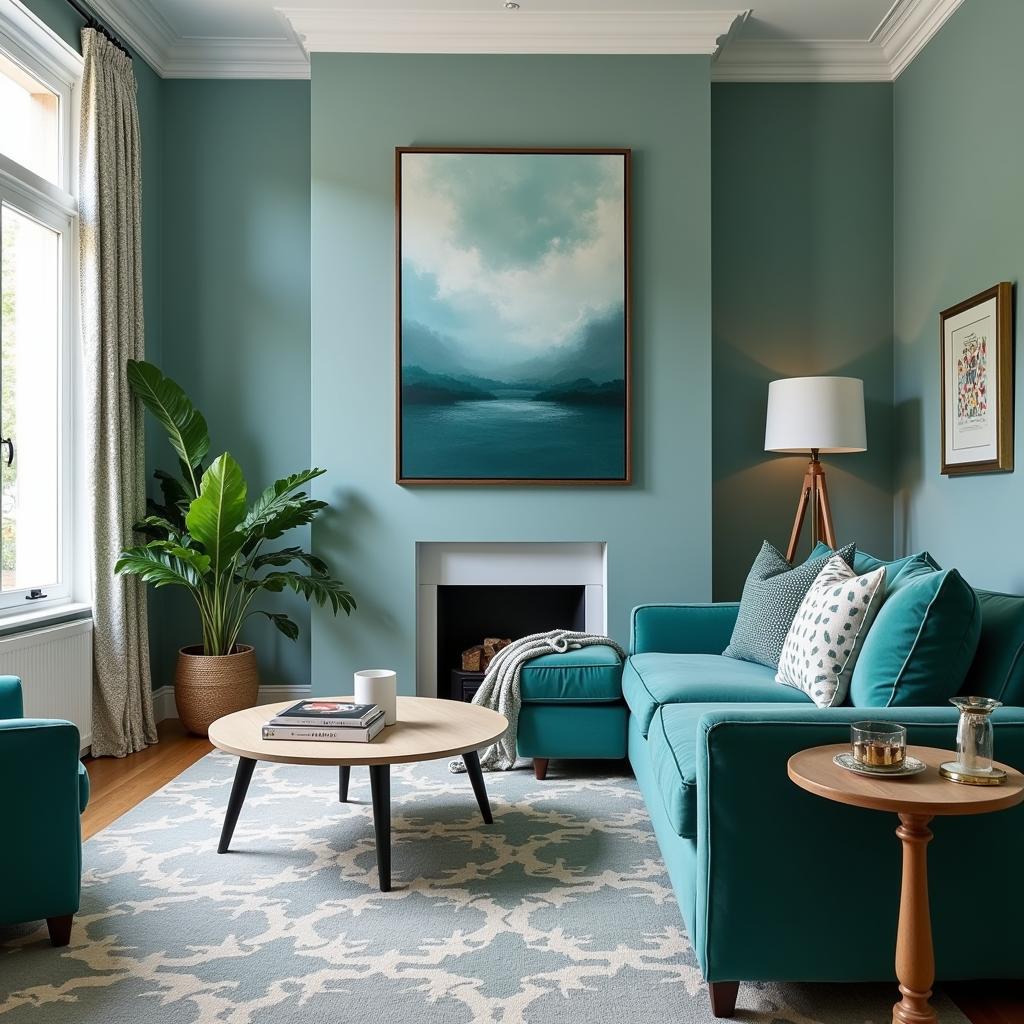 Teal Color Psychology in Interior Design