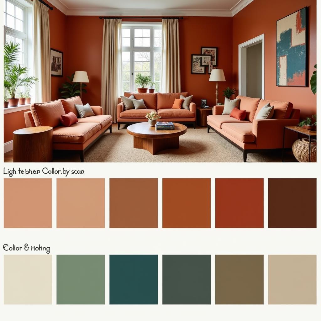 Terracotta Color Palette in Interior Design