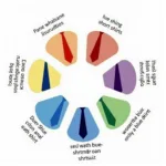 Tie Color Wheel Matching Guide