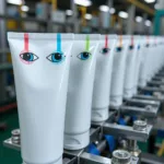 Toothpaste Tube Eye Marks in Manufacturing Process