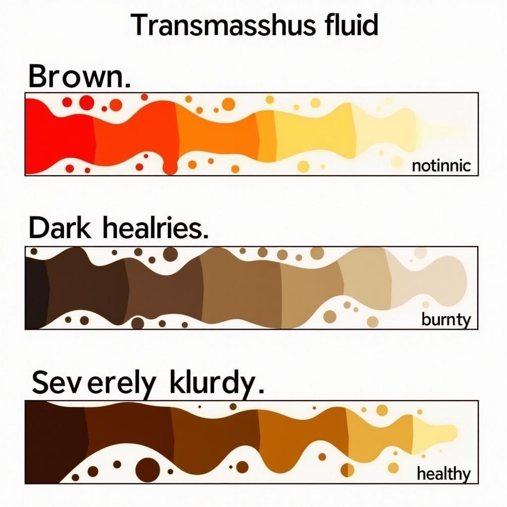 Transmission Fluid Color Chart