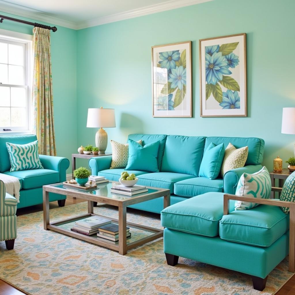 Turquoise Interior Design Inspiration