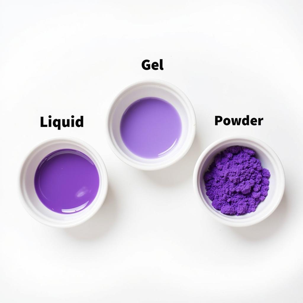 Different Types of Food Coloring for Making Purple