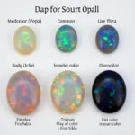 Types of Opal Comparison