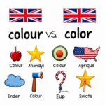 UK vs US Spelling of Color