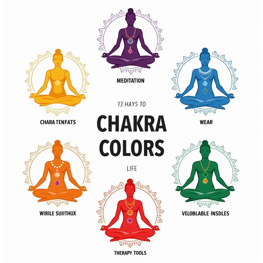 Using Chakra Colors for Healing