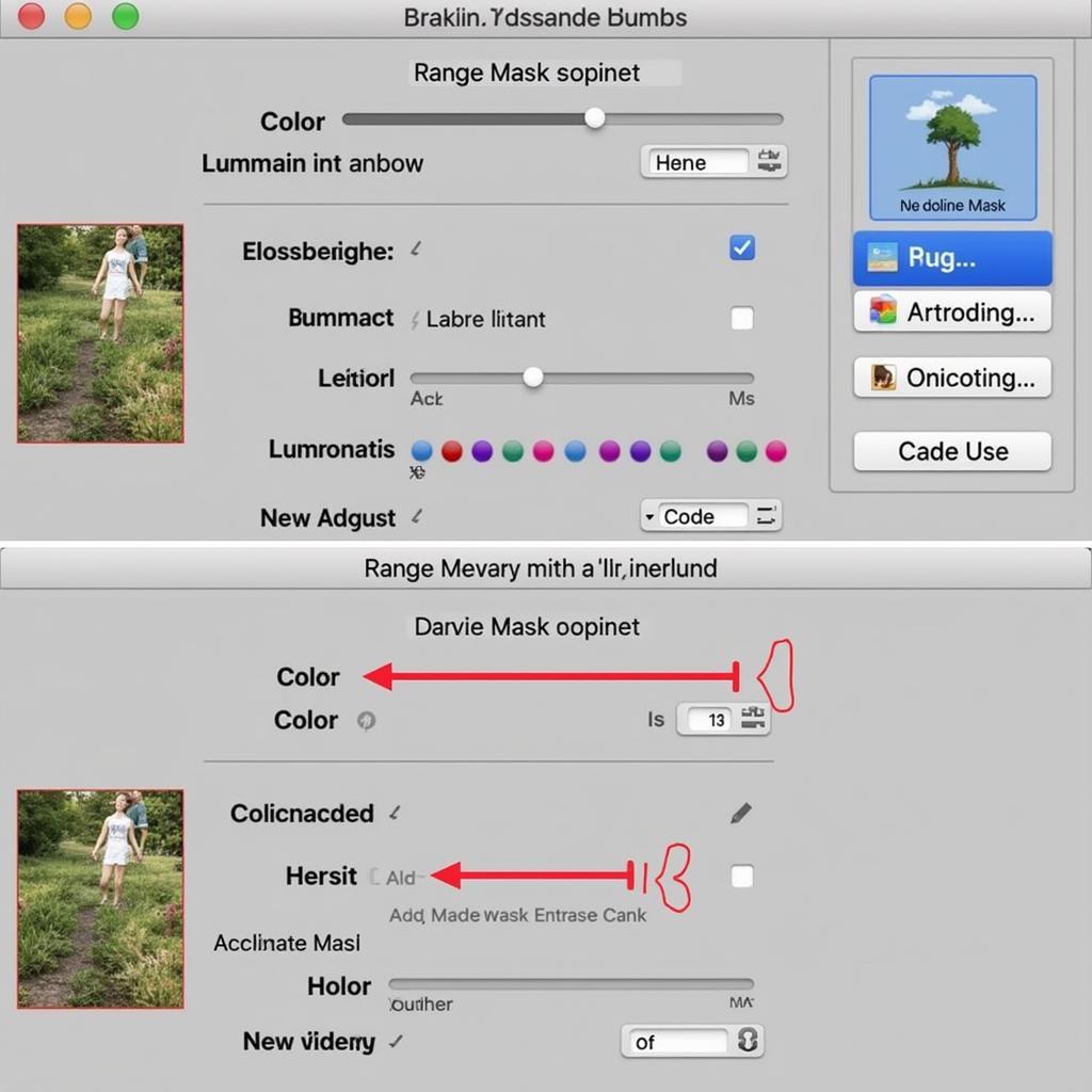 Using Range Masking for Precise Background Color Change