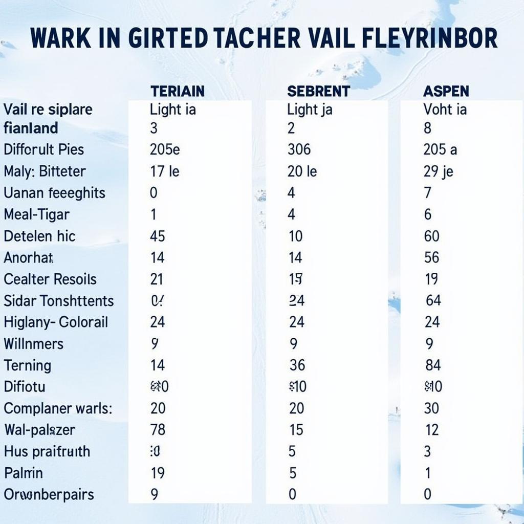 Comparing Vail and Aspen ski resorts