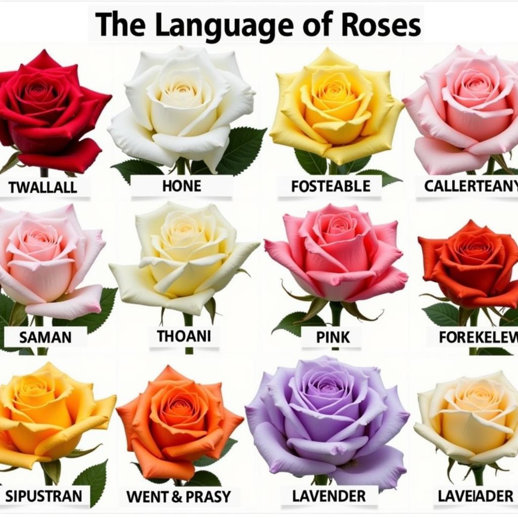 Various Colored Roses and Their Meanings