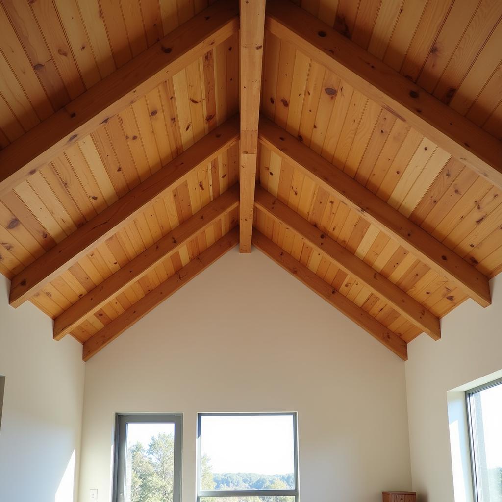 Choosing the Right Color for Vaulted Ceiling Beams