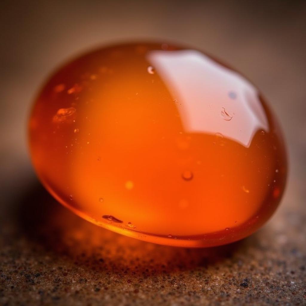 Virgo Carnelian Gemstone: A Fiery Orange Hue