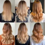 Warm Blonde Undertone Examples