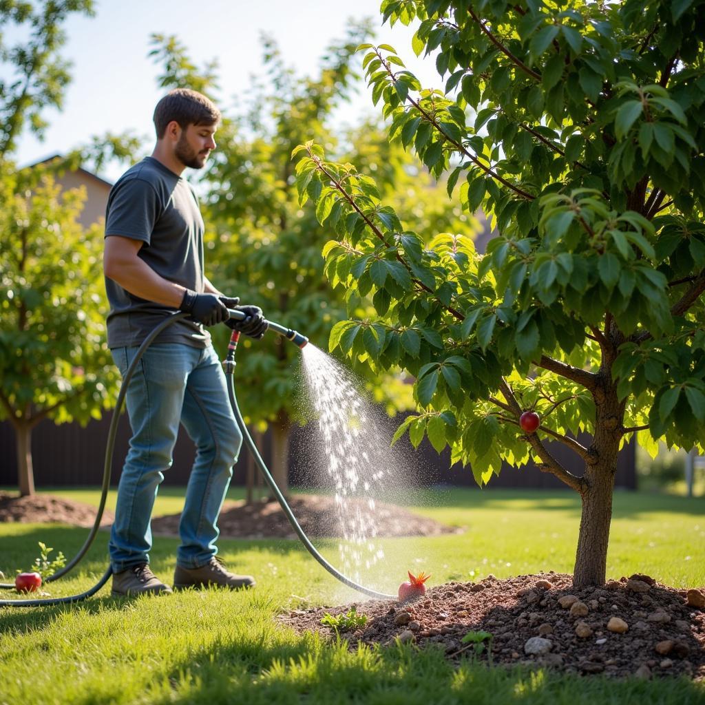 Watering Fruit Trees in Colorado's Dry Climate