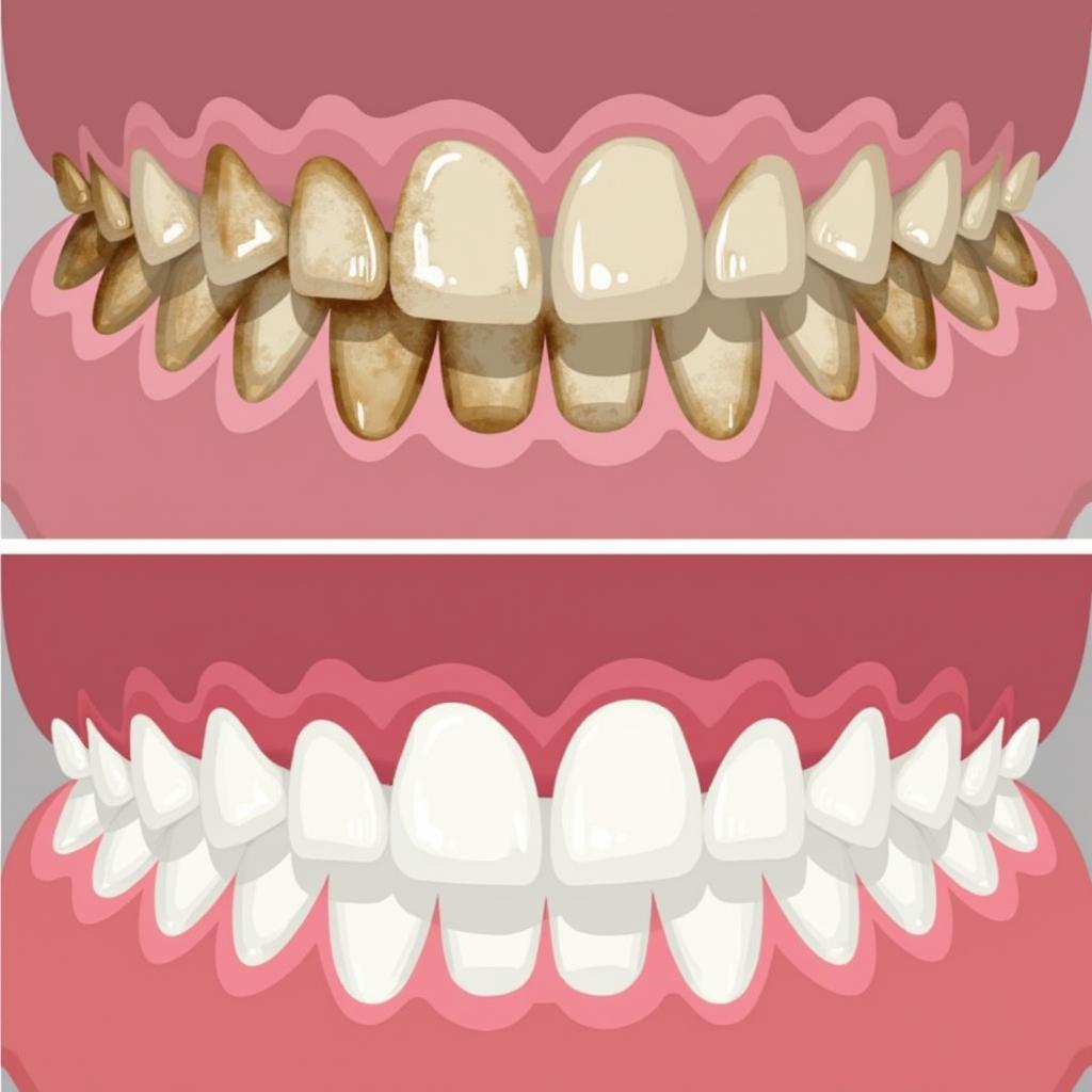 White Braces Staining Challenges