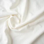 White Linen Fabric Texture in Natural Light