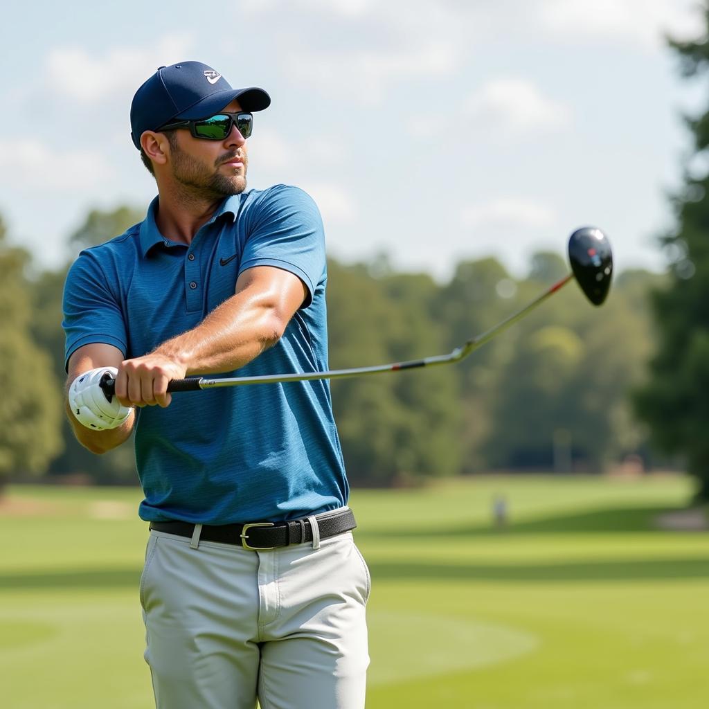 Wraparound Golf Sunglasses Provide Maximum Coverage and Peripheral Vision