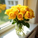 Yellow Roses: Friendship and Joy