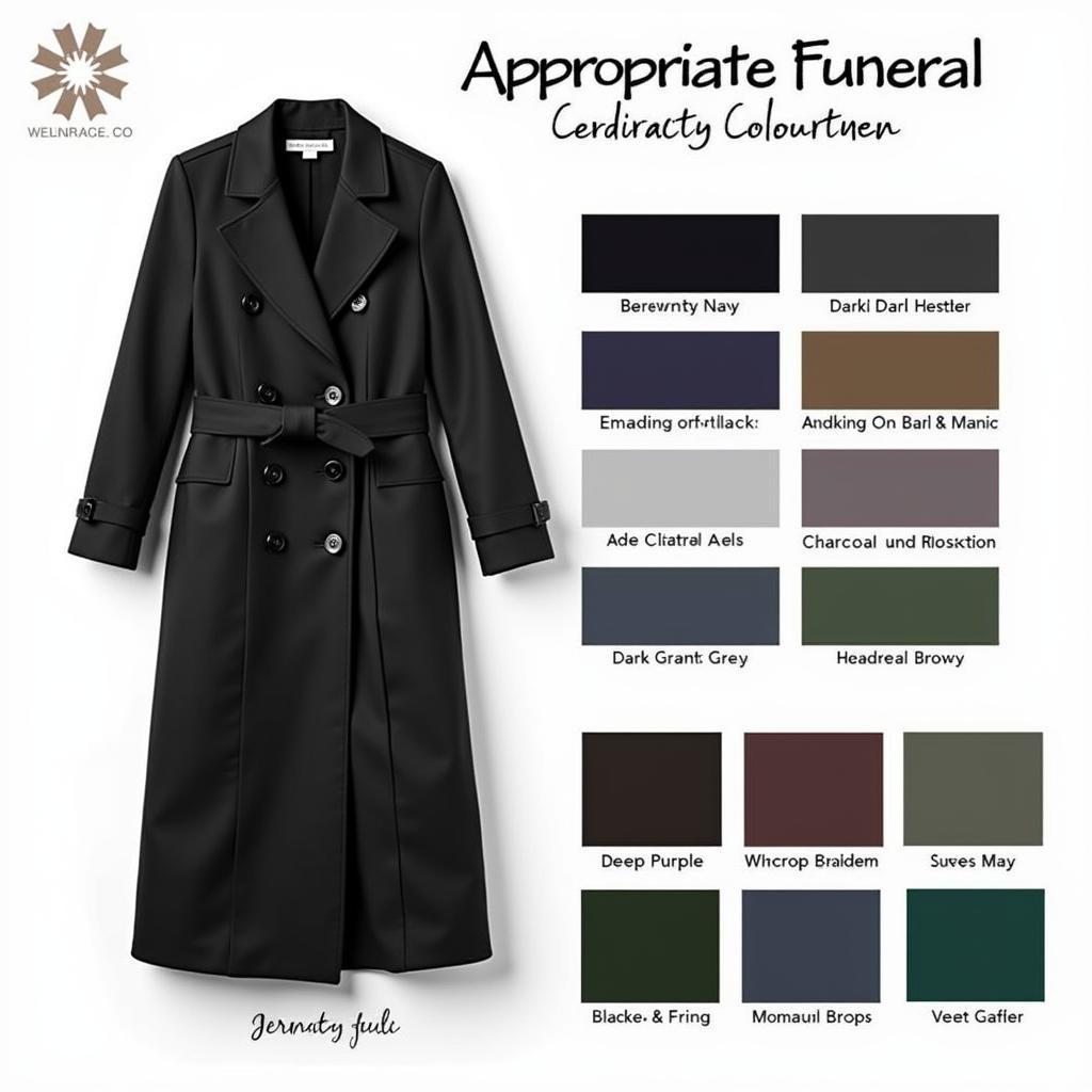 Acceptable Funeral Colors