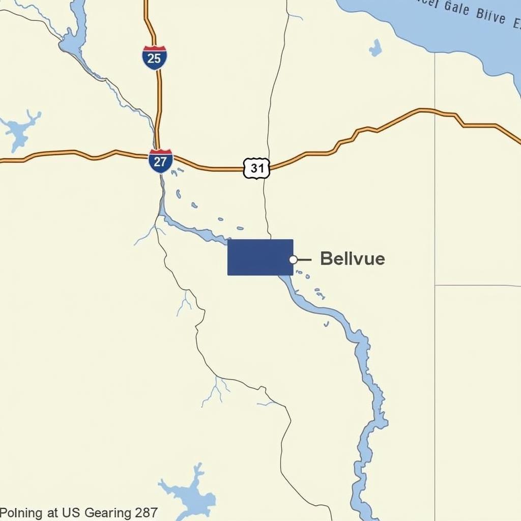 Bellvue Colorado Map Location