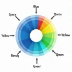 Blue Color Wheel Combinations and Their Results