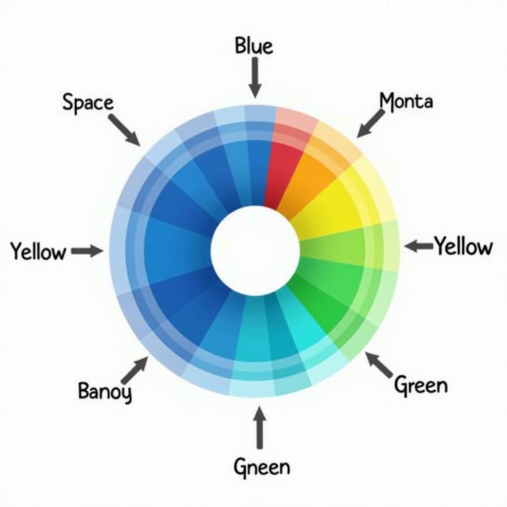 Blue Color Wheel Combinations and Their Results