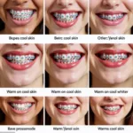 Braces Colors and Skin Tones